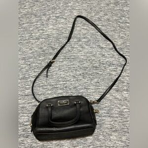 Kate Spade Small Black Handbag with Shoulder Strap